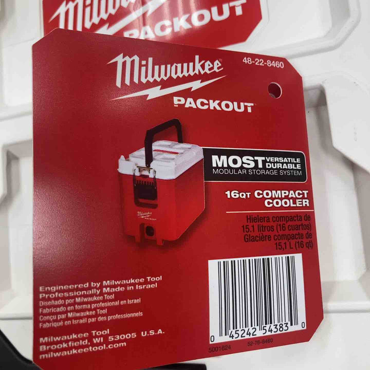 ▼milwaukee ミルウォーキー PACKOUT パックアウト コンパクトクーラー 16QT【川崎店】