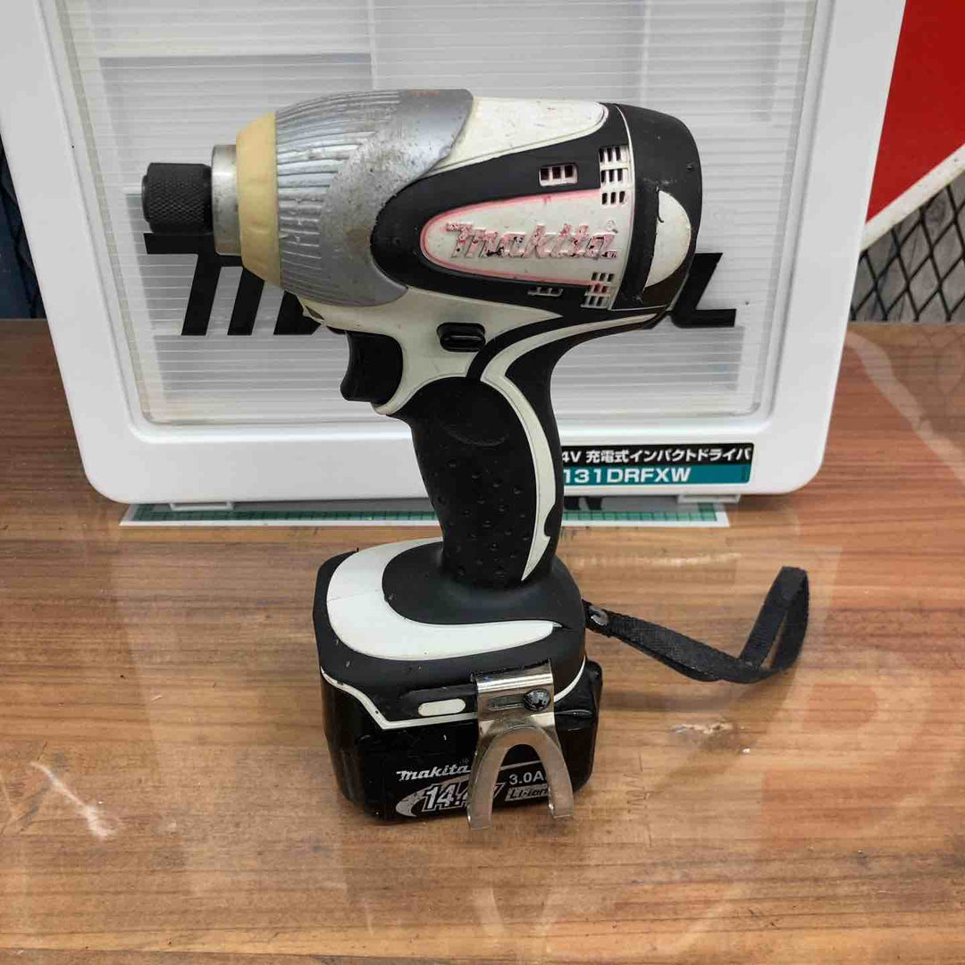 【中古品】★マキタ makita 14.4V コードレスインパクトドライバー TD130DRFX【八潮店】