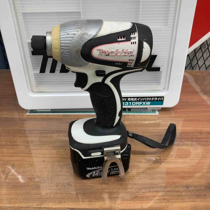 【中古品】★マキタ makita 14.4V コードレスインパクトドライバー TD130DRFX【八潮店】