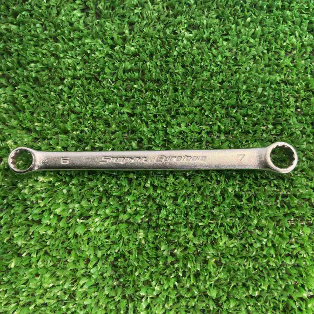 スナップオン(Snap-on)　Eurotools ユーロ ストレートメガネレンチ　8本セット　12角【草加店】