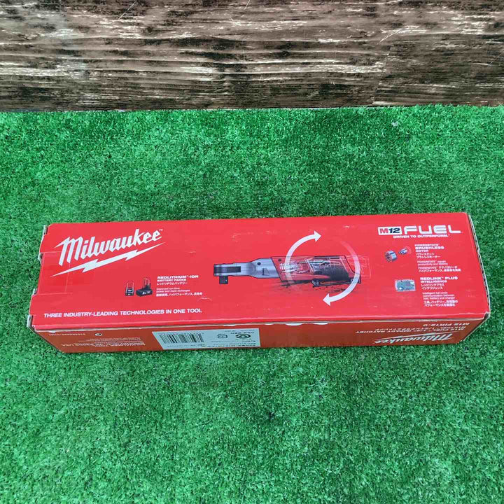 ミルウォーキー コードレスラチェットレンチ M12 FIR12-0 JP 本体のみ【川越店】