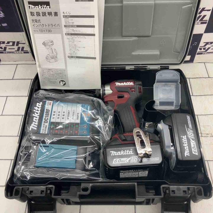 ★マキタ(makita) コードレスインパクトドライバー TD173DGXAR【所沢店】