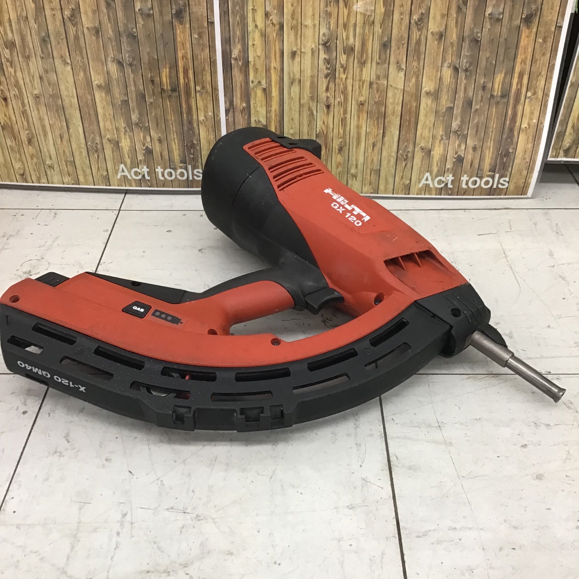 【中古品】 ヒルティ/HILTI ガス式鋲打機 GX120 【鴻巣店】 中古品】 ヒルティ/HILTI ガス式鋲打機 GX120 【鴻巣店】 – アクト