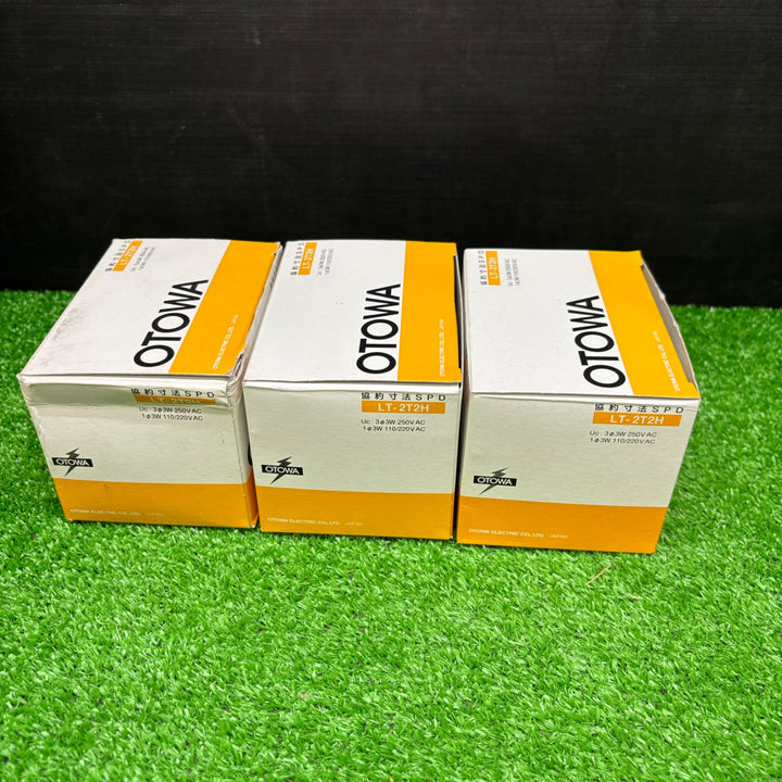 【未使用品】OTOWA 協約寸法SPD LT-2T2H  3個 信号回線用SPD SL-GV12J　2個【電材館越谷店】