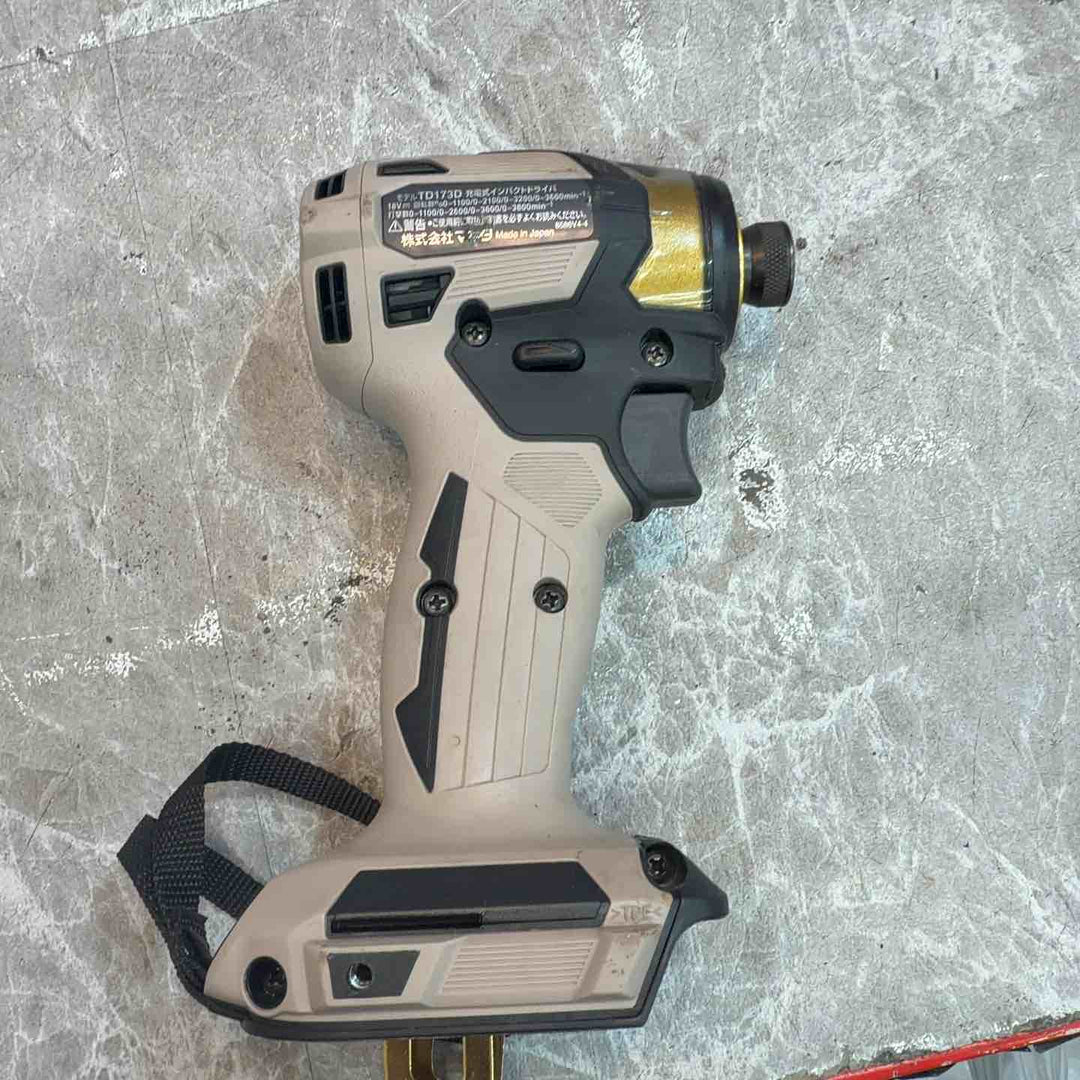 ◇マキタ(makita) コードレスインパクトドライバー TD173DZPG LTX20周年限定カラー プレミアムグレージュ 本体のみ【八潮店】