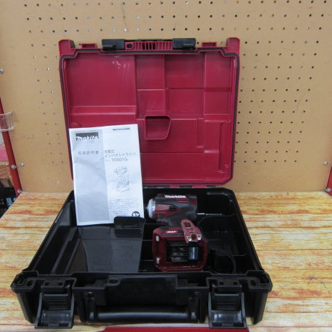 マキタ(makita) コードレスインパクトドライバ TD001GZAR【川崎店