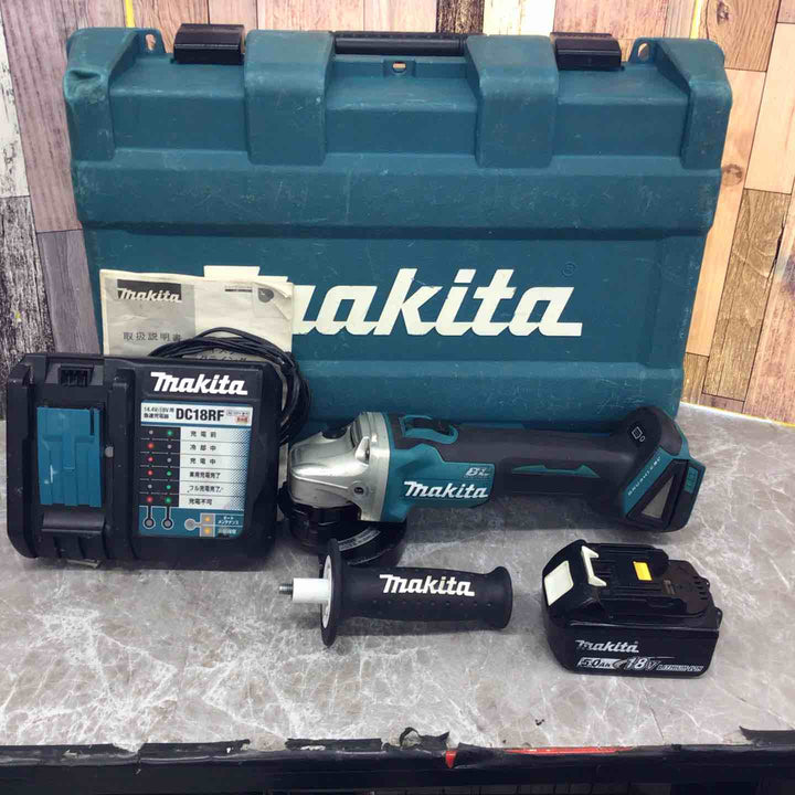 ★マキタ(makita) 125mmコードレスディスクグラインダ GA504DRT【八潮店】