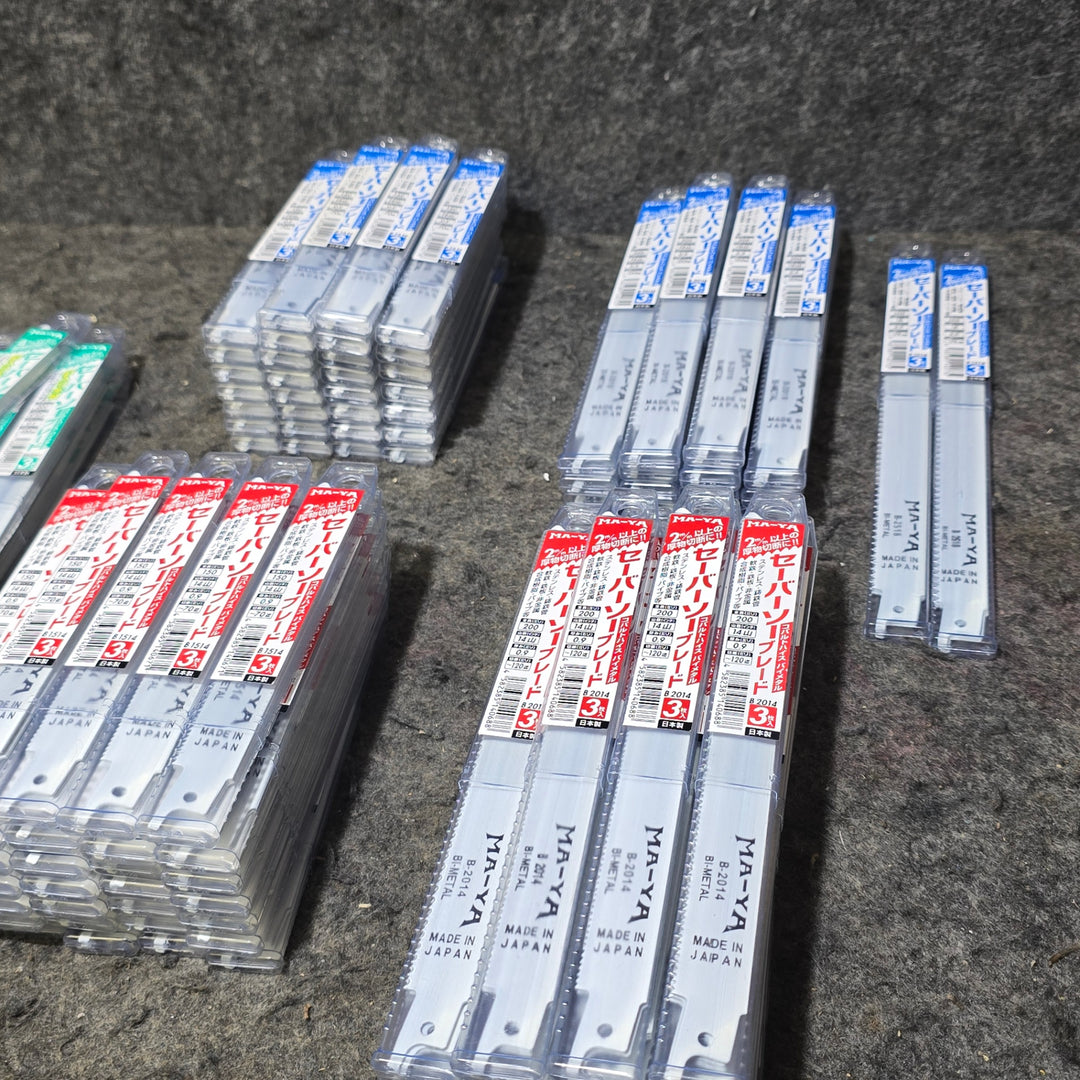 【まとめ売り！未使用品】レシプロ ブレード レシプロソー替刃 (MA-YA) 3枚入り 120パック 計360枚 サイズ・種類混在【桶川店】