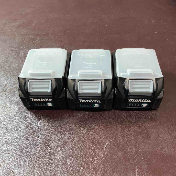 【未使用品(店頭展示品)】 マキタ(makita) リチウムイオンバッテリー 40Vmax/2.5Ah BL4025 3点まとめ 【東大和店】