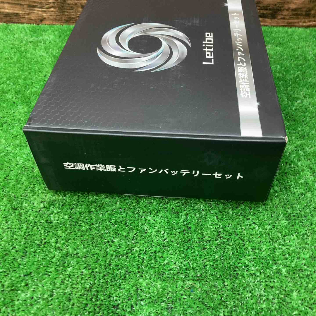 Letibe 37460mAh 42v 空調作業服バッテリー+ファンセット Lサイズ【川越店】