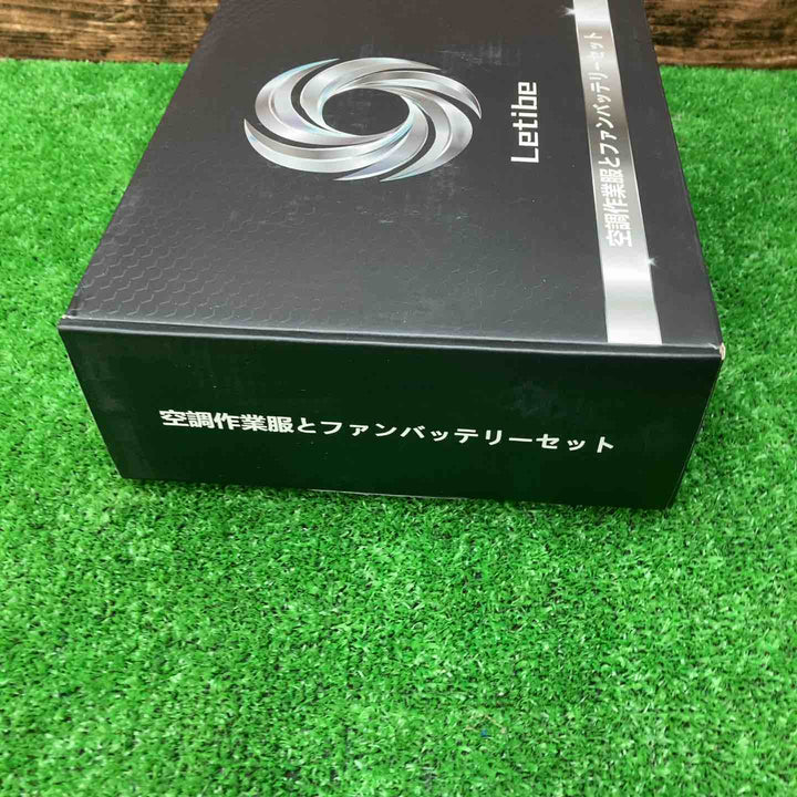 Letibe 37460mAh 42v 空調作業服バッテリー+ファンセット Lサイズ【川越店】