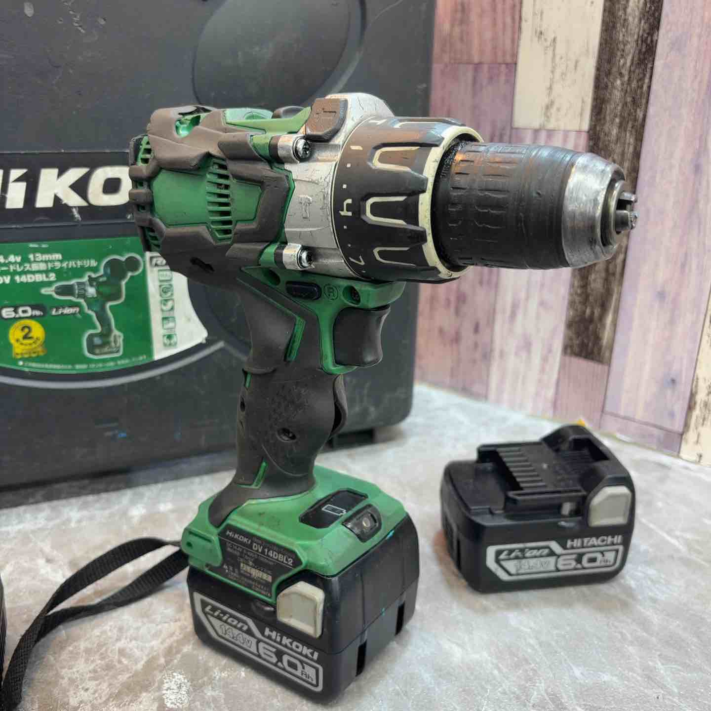 ☆ハイコーキ(HIKOKI ※旧:日立工機) コードレス振動ドリルドライバー