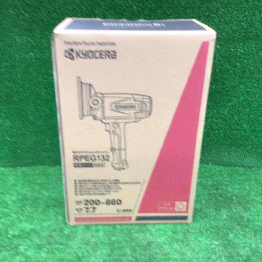 【特別特価！未使用品】京セラ(Kyocera) 旧リョービ プロ用 ポリッシャー 脱着式 コードなし RPEG132 646752B ブラック桶川店】
