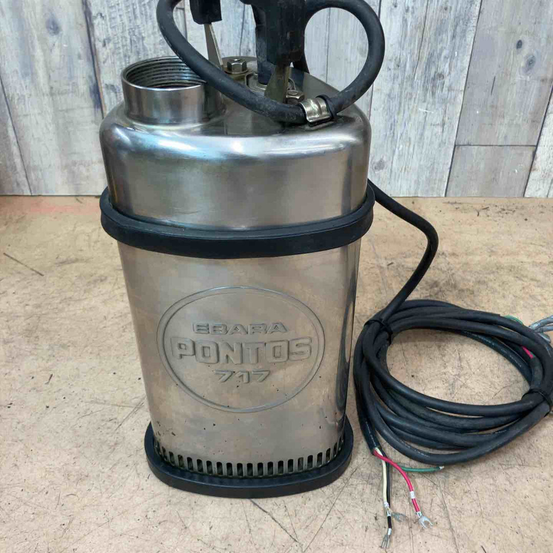 【中古品】 エバラ 水中ポンプ P717-5.4T シンメイワ CRS40T CRS-50DT メーカー不明 各1個 計4個 200V 【東大和店】