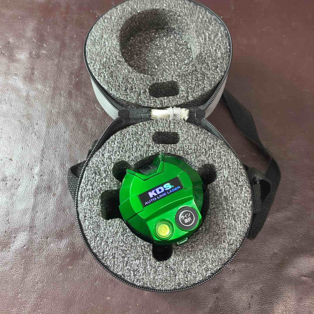 【中古美品】ムラテックKDS レーザー墨出器 リアルグリーン本体 ALT-100RG 高輝度グリーンレーザー【東大和店】