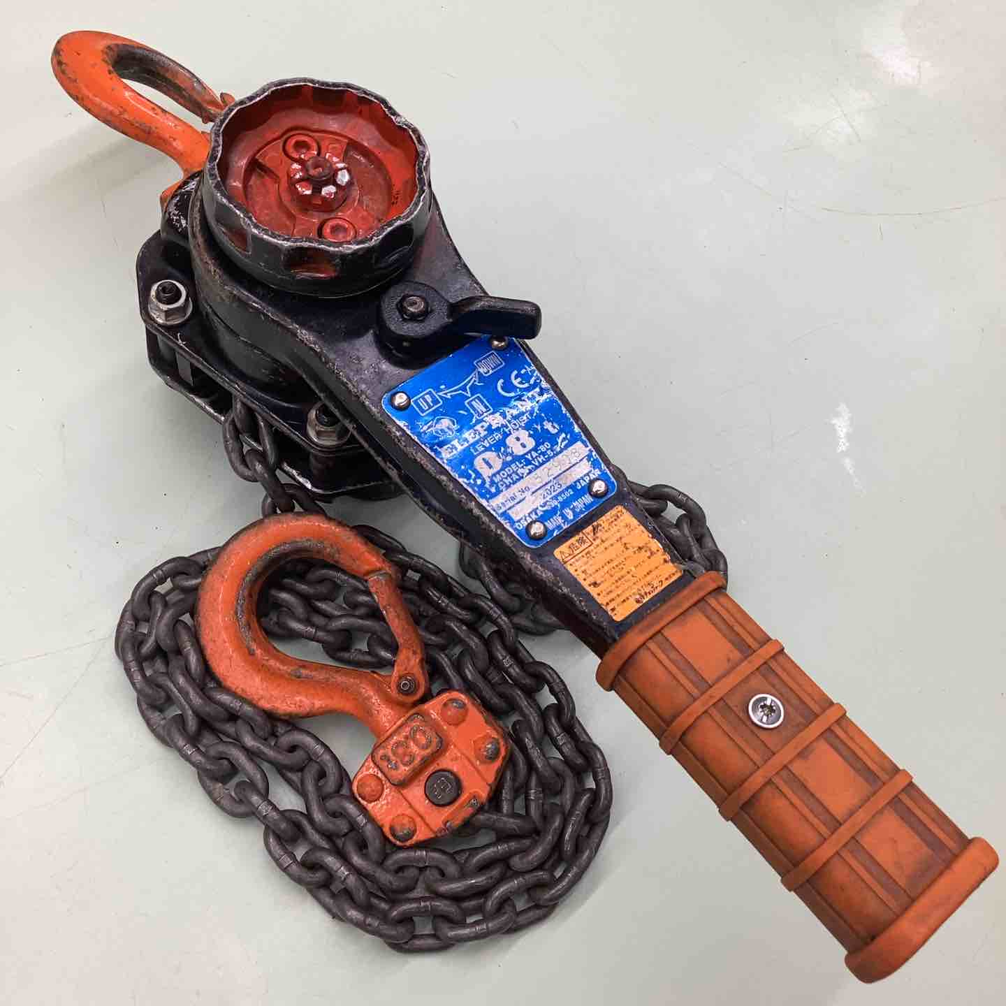 キトーレバーブロック　KITO 荷締め機ガッチャ 中古　トラック　トレーラー キトーレバーブロック KITO 荷締め機ガッチャ 中古 トラック