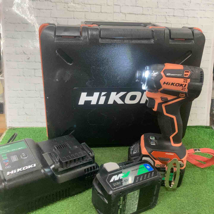 ★ハイコーキ(HIKOKI ※旧:日立工機) コードレスインパクトドライバ WH36DC(2XPS)(CS)【町田店】限定色