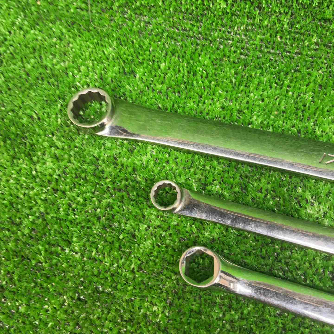 スナップオン S型レンチ SBXM1012、コンビネーションレンチ OEXM210B、OXIM8、ロングストレートメガネレンチ XDHFM1719、XDHFM1012、メガネレンチ XBM1214S 6点セット【藤沢店】