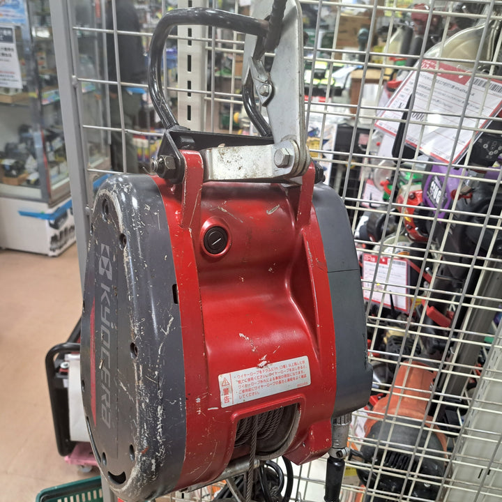 【店頭受取り限定】 京セラ KYOCERA 電動ウインチ AWIM125B  31m仕様 100V 最大吊揚荷重130kg【草加店】