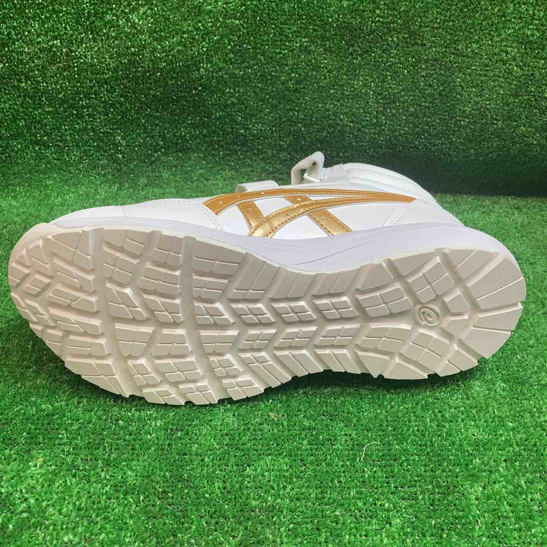 アシックスワーキング(asics) ウィンジョブ(WINJOB) CP312　ホワイト×ピュアゴールド 26.5cm 3E【川越店】