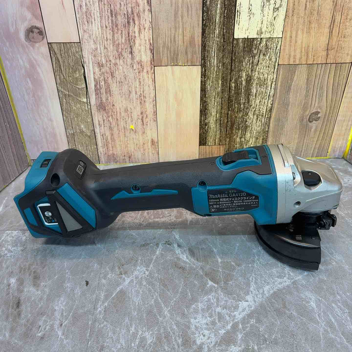 ★マキタ(makita) 100mmコードレスディスクグラインダ GA412DZ【八潮店】