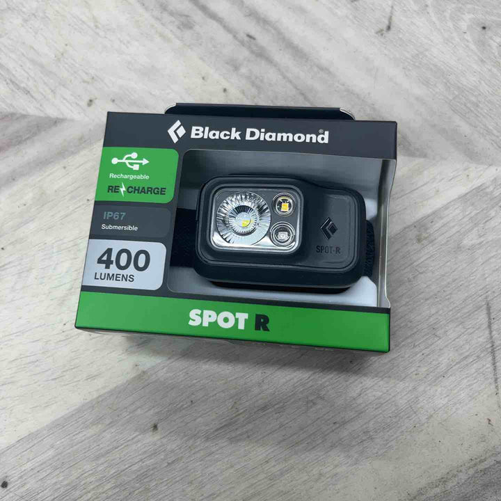 Black Diamond スポット400-R グラファイト 400ルーメン アウトドア ヘッドライト コンパクト 充電式モデル 【越谷店】
