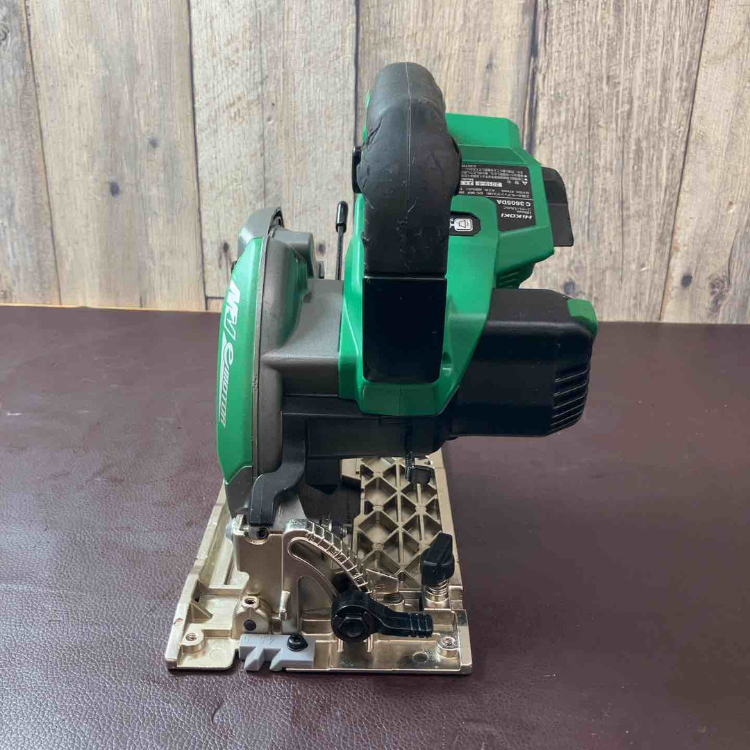 【中古品】 ハイコーキ(HIKOKI ※旧:日立工機) 36V 125mm コードレス丸のこ C3605DA(NN) マルノコ 【東大和店】
