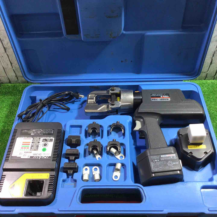◇泉精器(IZUMI) コードレス油圧式圧着工具 REC-150EM1【川口店】