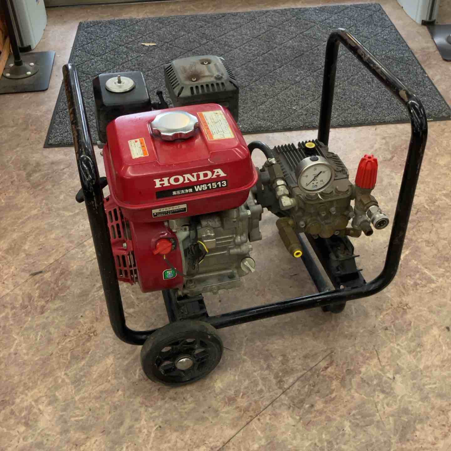 ホンダ WS1513 高圧洗浄機【リライズ野田愛宕店】【店頭取引限定】【中古】管理番号：IT0CWMES69E8 ホンダ WS1513 高圧洗浄機【リライズ野田愛宕店】【店頭取引限定