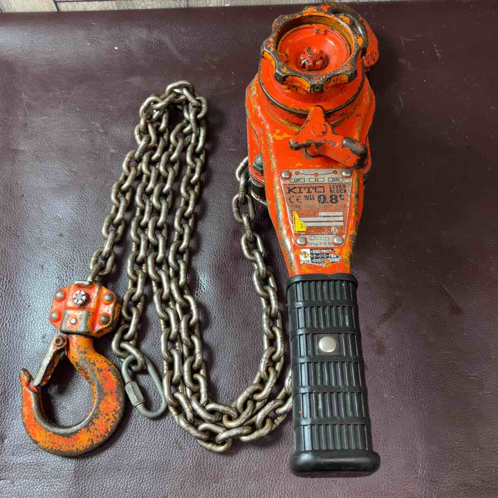 【中古品】 KITO(キトー) レバーブロック LB008 耐荷重0.8ｔ【東大和店】