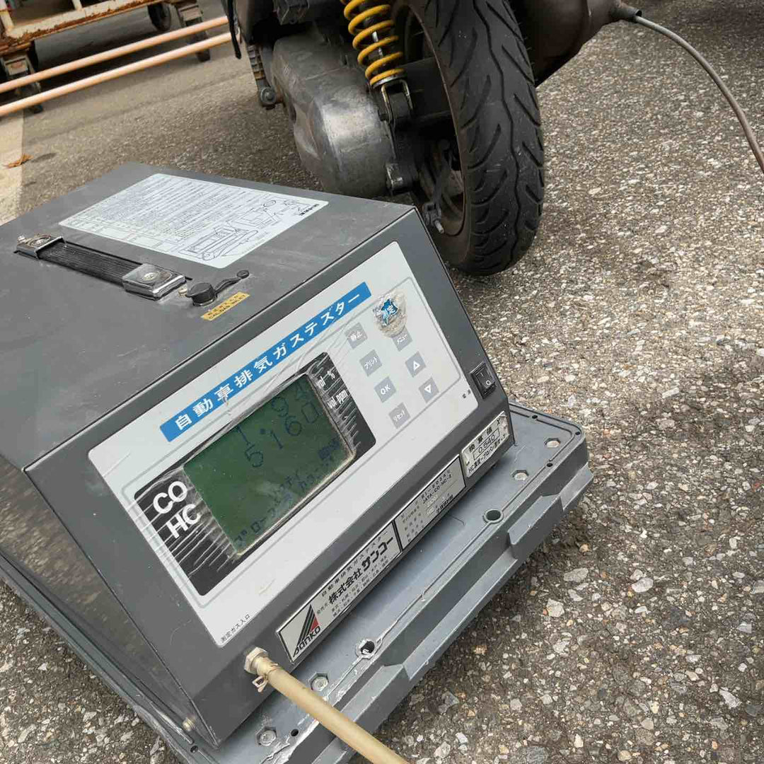 理研計器 自動車排気ガステスター CO・HC測定可 RI-803A 動作確認済【川口店】