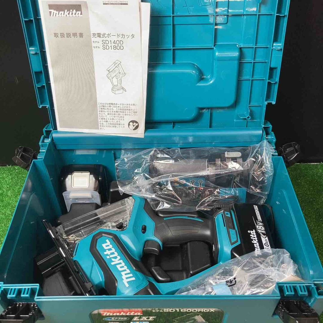 【未使用品(店頭展示品)】★マキタ(makita) コードレスボードカッタ SD180DRGX 保管品【岩槻店】