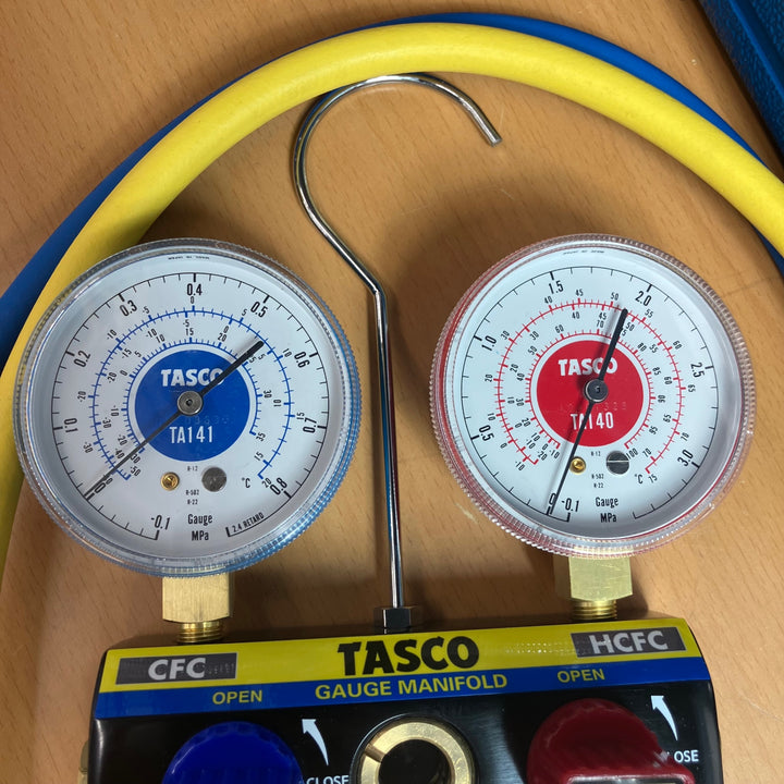 イチネンTASCO TA120K CFC/HCFC対応 ボールバルブ式マニホールド【越谷店】