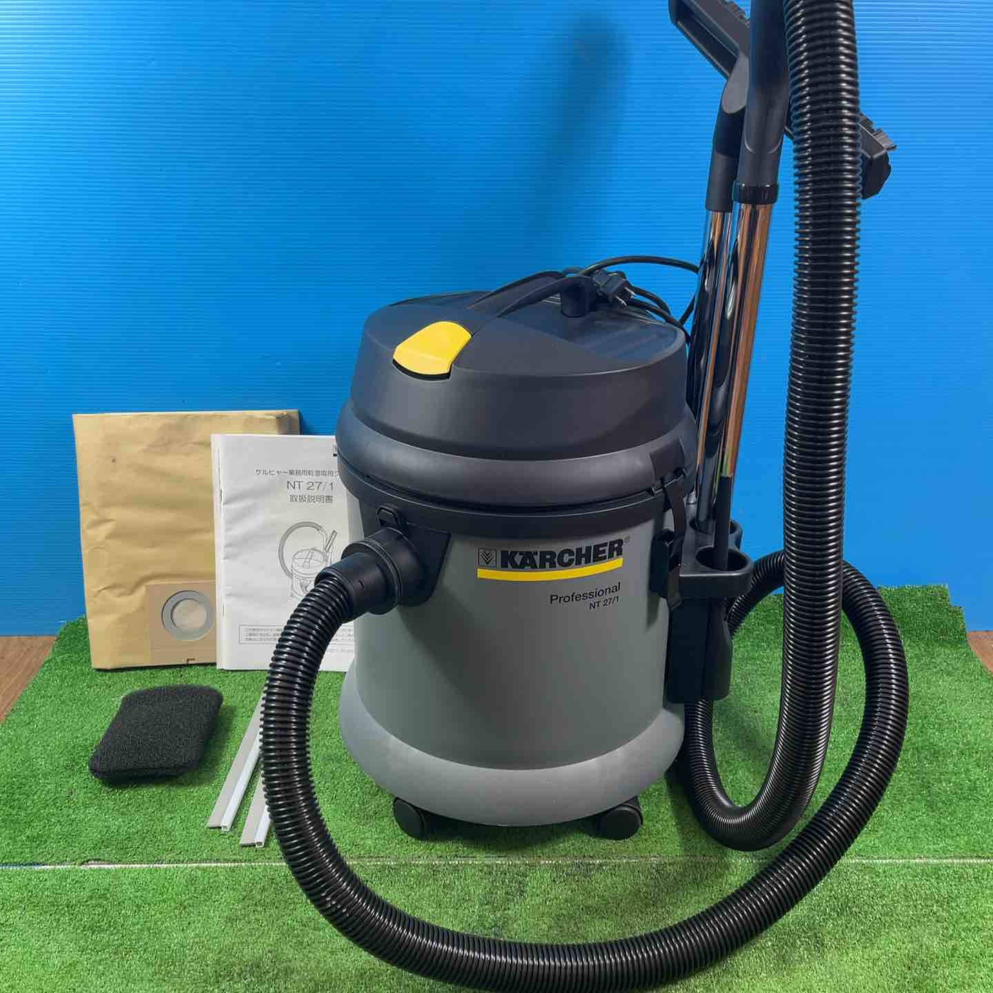 美品】◇ケルヒャー バキュームクリーナー 乾湿両用掃除機 NT27/1