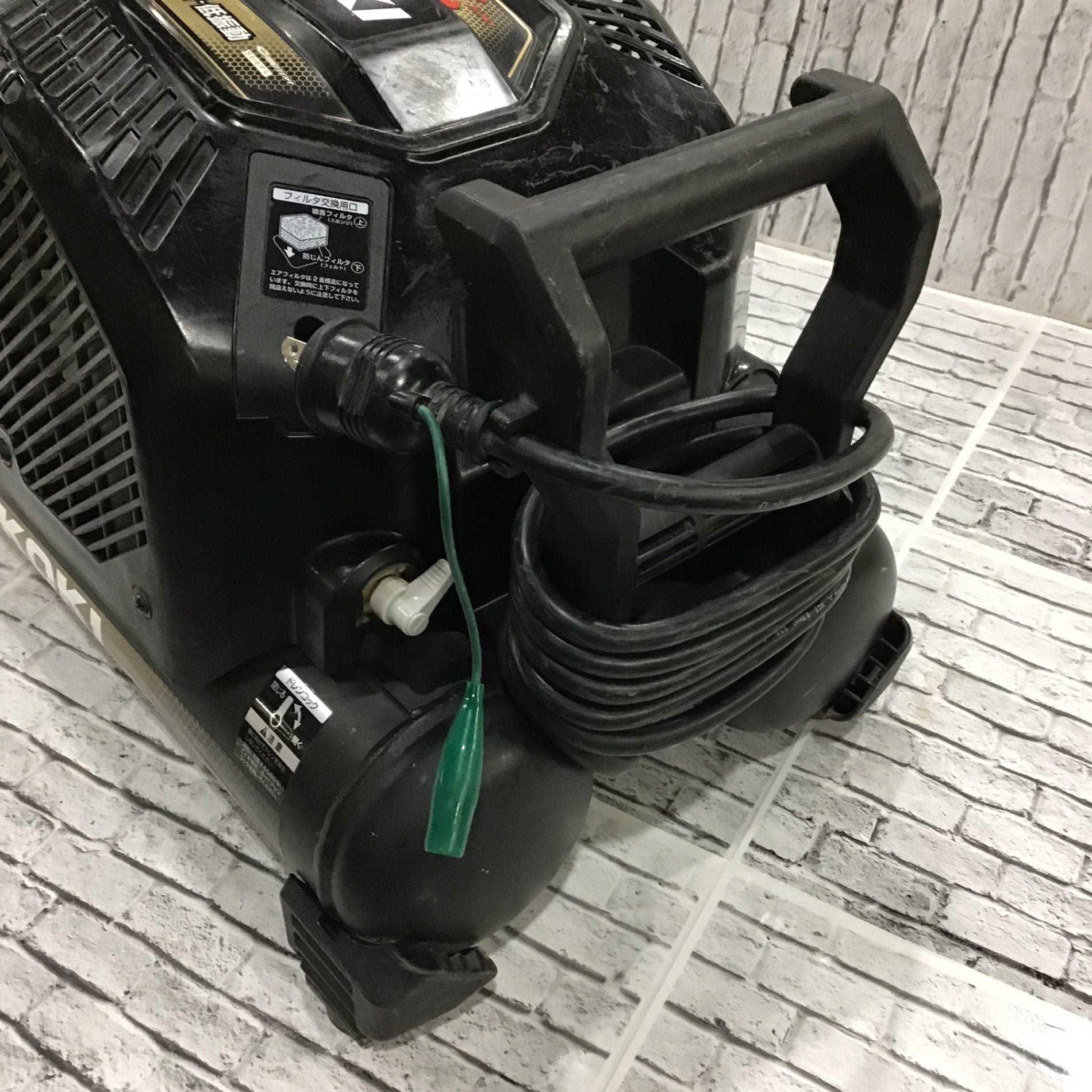 日立 ec1445h3 エアーコンプレッサー 高圧4口 （日立 - ☆未使用