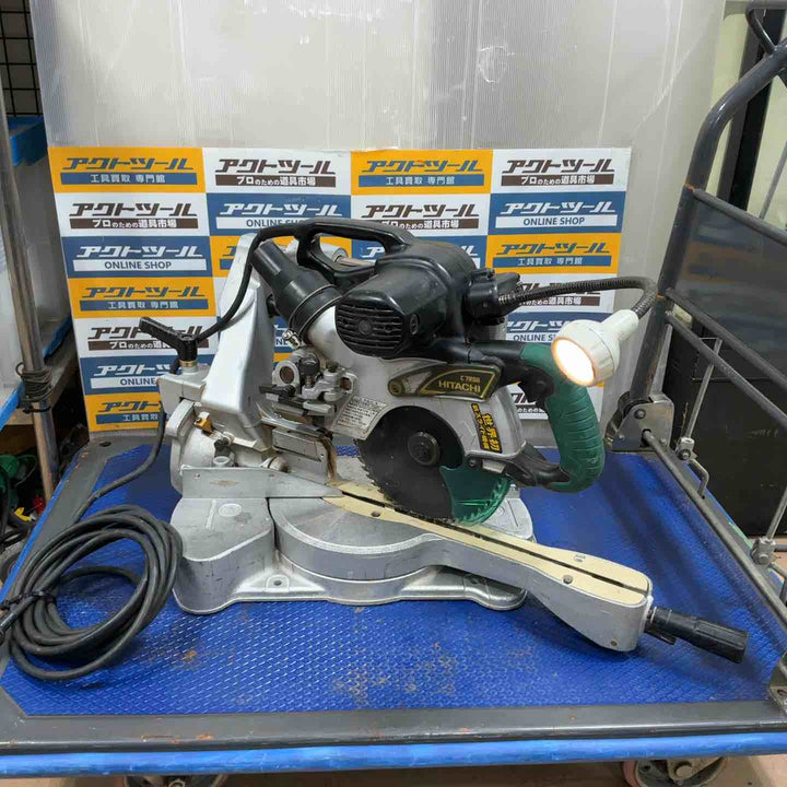 ◇日立 卓上スライド丸ノコ C7RSB【草加店】