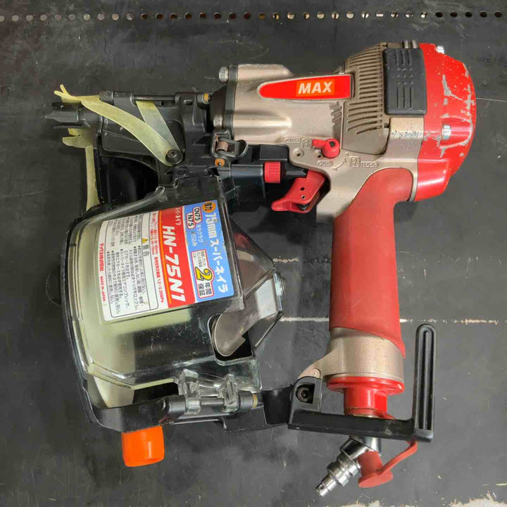 ★マックス(MAX) 高圧エア釘打ち機 HN-75N1【草加店】