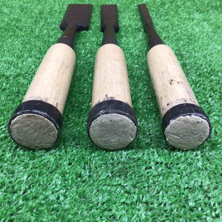 【中古・現状品】 國寿 銘 鑿 のみ ＊3本組 【鴻巣店】