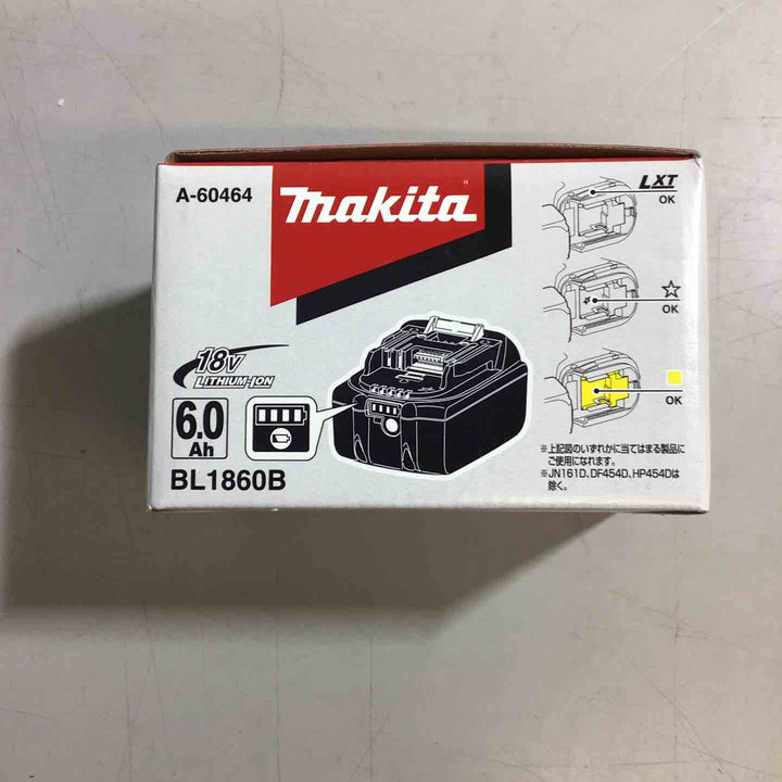 ★マキタ(makita) リチウムイオンバッテリー 18V/6.0Ah BL1860B【戸田店】