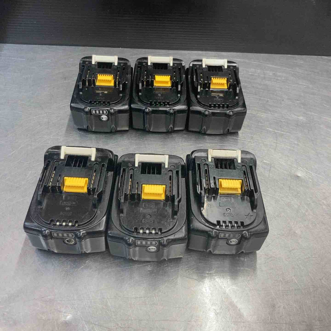 【中古品】 マキタ(makita) 18Vバッテリーまとめ 6点 BL1860B BL1850 BL1830B BL1830 コードレス 純正 電動工具 【東大和店】