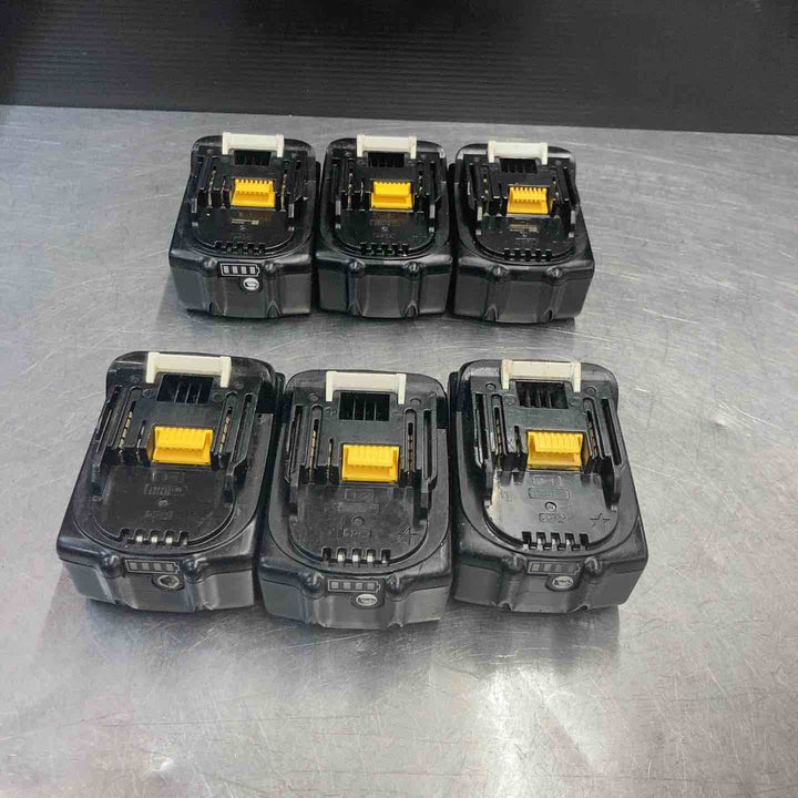 【中古品】 マキタ(makita) 18Vバッテリーまとめ 6点 BL1860B BL1850 BL1830B BL1830 コードレス 純正 電動工具 【東大和店】