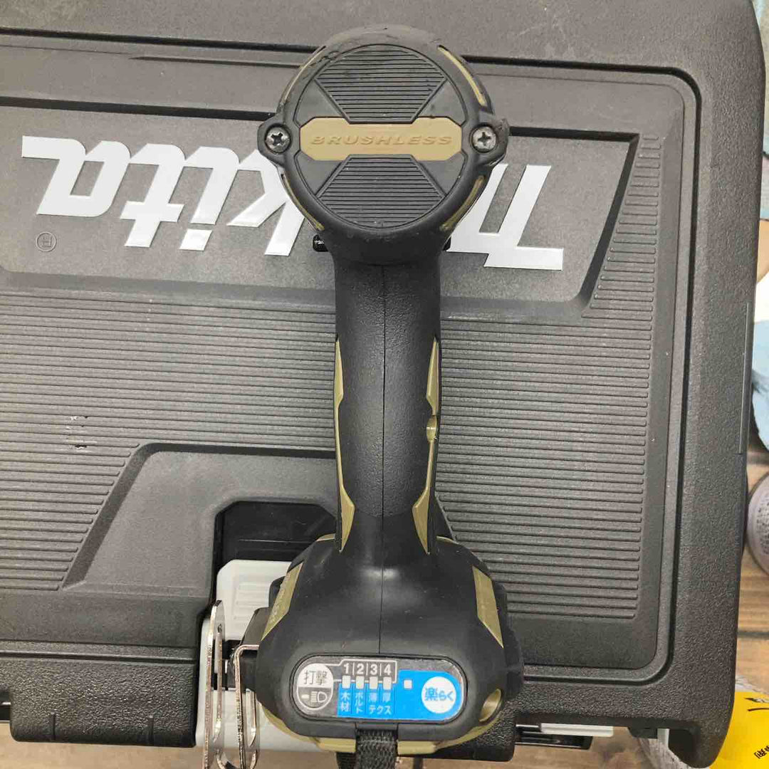 ★マキタ(makita) コードレスインパクトドライバー TD173DRGXO　バッテリー充電回数2回3回付属【戸田店】
