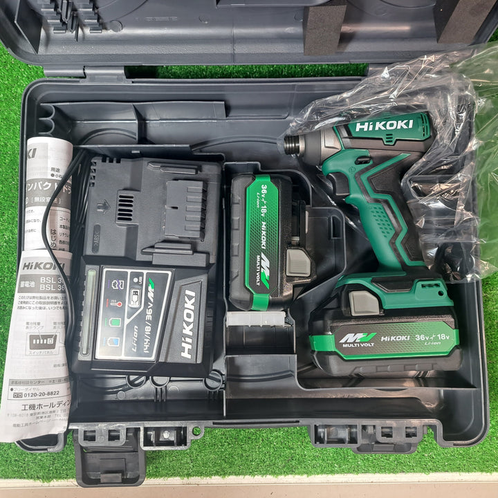 ◇ハイコーキ(HiKOKI) コードレスインパクトドライバー WH18DD(2XCZ)【岩槻店】