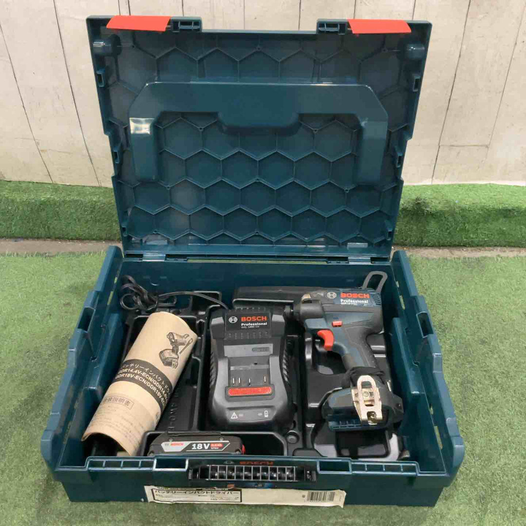 ◇ボッシュ(BOSCH) 18Vバッテリーインパクトドライバー GDR18V-EC 動作確認済【川口店】