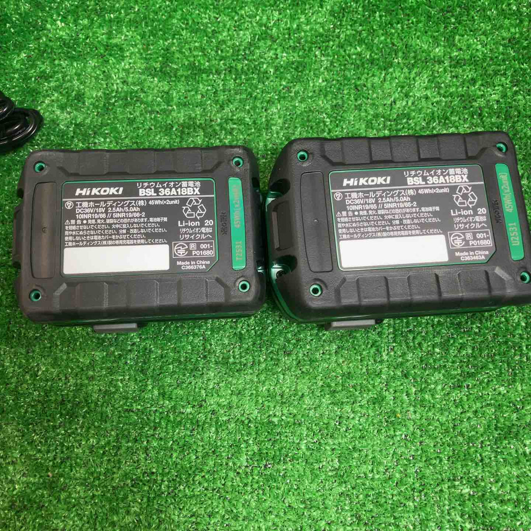 ★ハイコーキ(HIKOKI ※旧:日立工機) コードレスインパクトドライバ アグレッシブグリーン WH36DD(2XHLSZ)【川崎店】