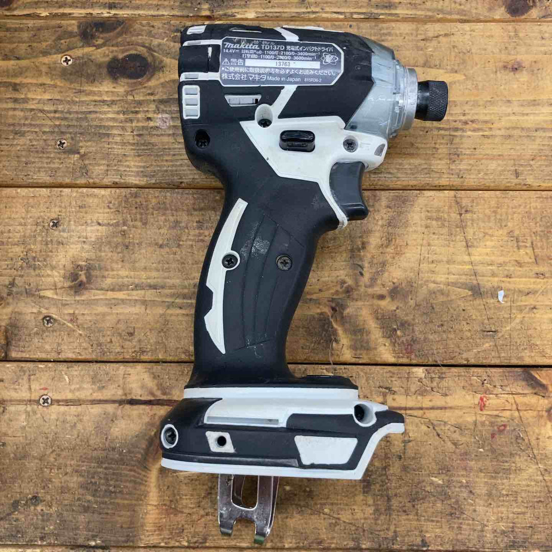 ★マキタ(makita) コードレスインパクトドライバー TD137DRFXW【所沢店】