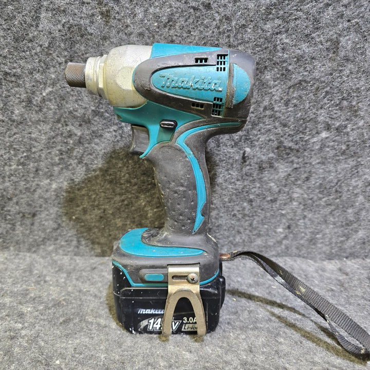 【中古品・現状販売品】マキタ(makita) コードレスインパクトドライバー TD130DZ バッテリ付き！カーボンブラシ交換済み！【桶川店】