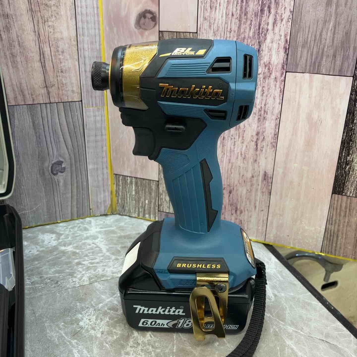 ☆マキタ(makita) コードレスインパクトドライバー TD173DGXPB LXT20周年記念限定カラー プレミアムブルー【八潮店】