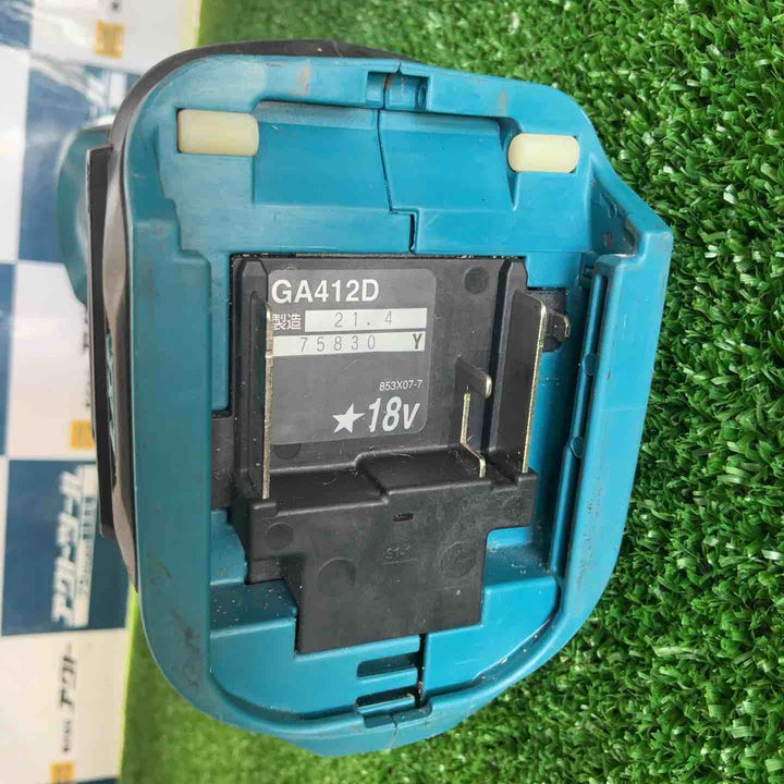 ★マキタ(makita) 100mmコードレスディスクグラインダ GA412DZ【草加店】