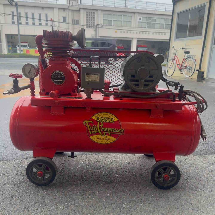 【中古・店頭受取り限定】 富士コンプレッサー 100V ベビコン FS-1/2 0.5馬力 0.4kw 【桶川店】
